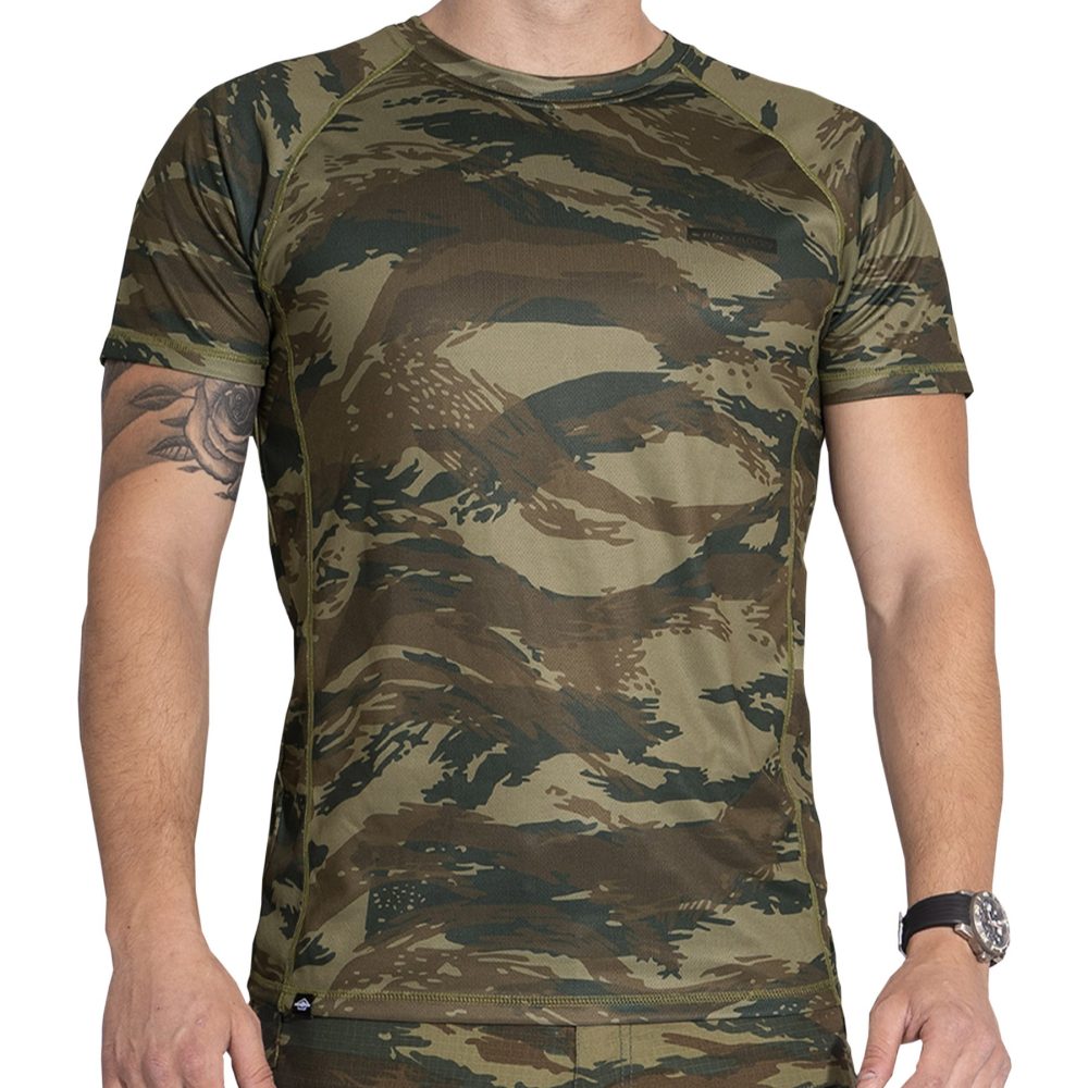 Μπλουζάκι Pentagon Bodyshock MK2 Quick Dry T-shirt – Greek Camo - Image 5