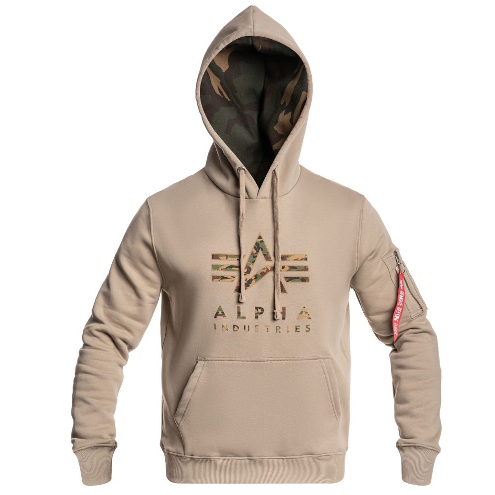 Φούτερ Alpha Industries Camo TPU Hoody Sweatshirt - Vintage Sand