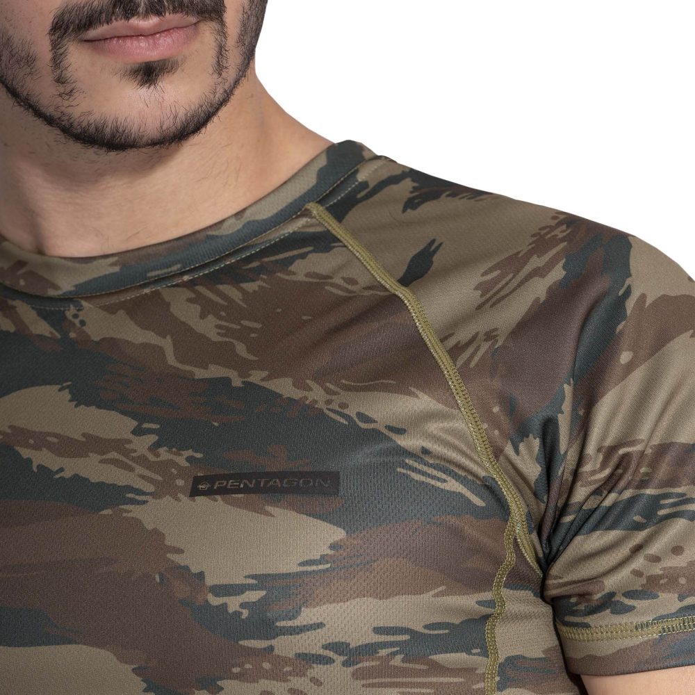 Μπλουζάκι Pentagon Bodyshock MK2 Quick Dry T-shirt – Greek Camo - Image 4