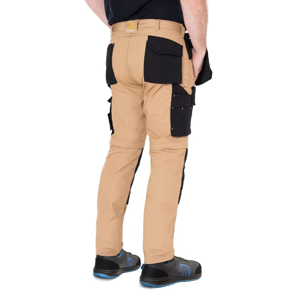 Παντελόνι/Βερμούδα Εργασίας Procera | Multifunctional Zeus - Khaki - Image 8