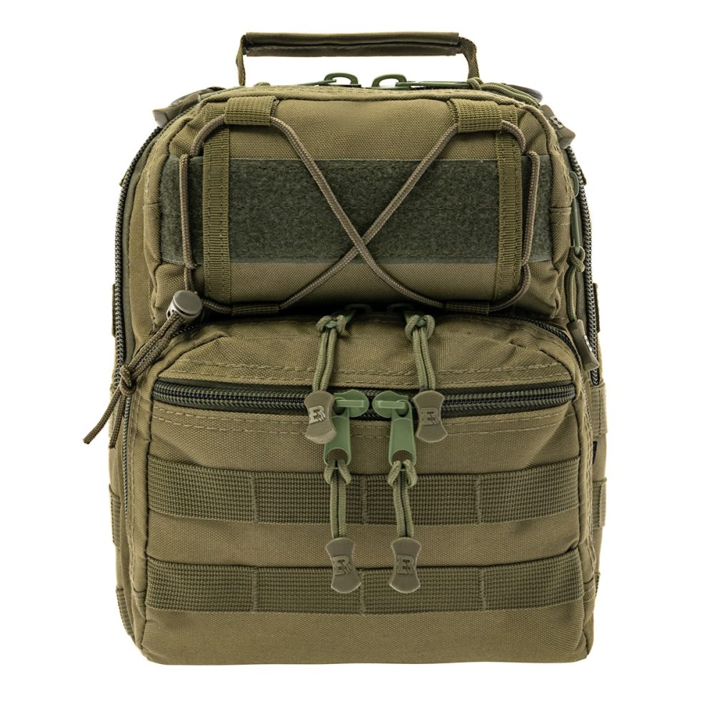 Badger Outdoor | Large Tactical Shoulder Bag – Olive - Image 6