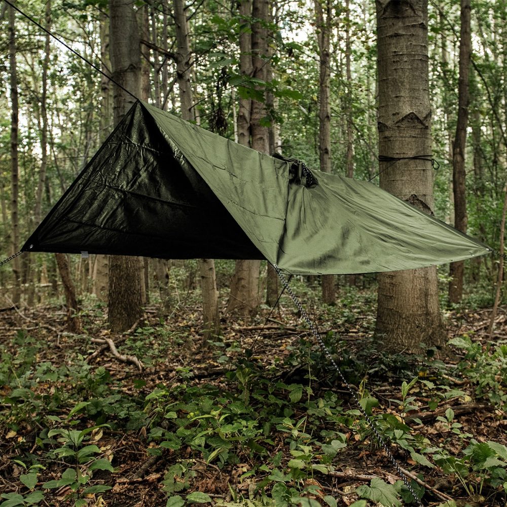 Badger Outdoor | Rain Poncho Ripstop - Olive - Image 6