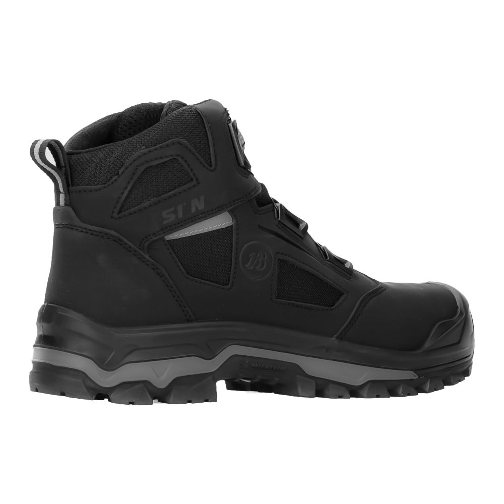 Μποτάκια Ασφαλείας/Εργασίας Bata Industrials | Stur Dionte Mid BOA S3 - Black - Image 4