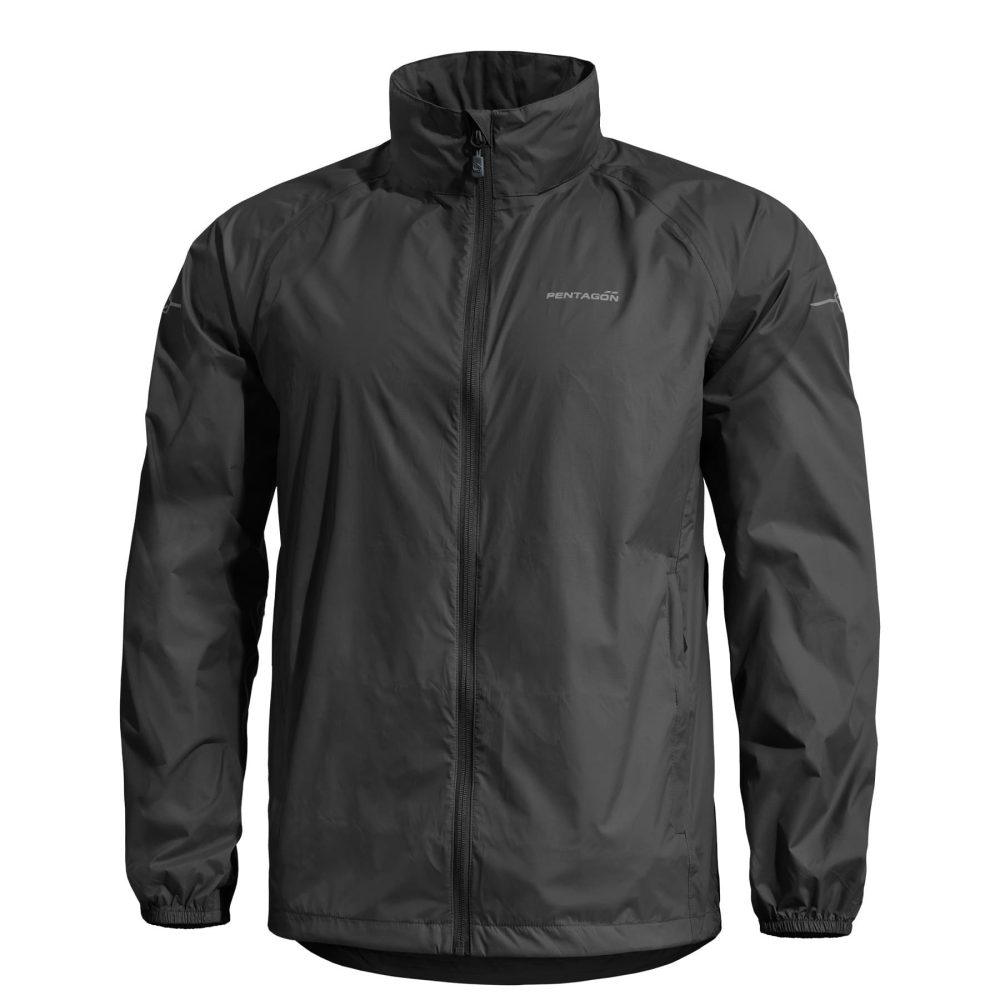 Αδιάβροχο Μπουφάν Pentagon | Cloudburst Packable Rain Jacket - Black - Image 2