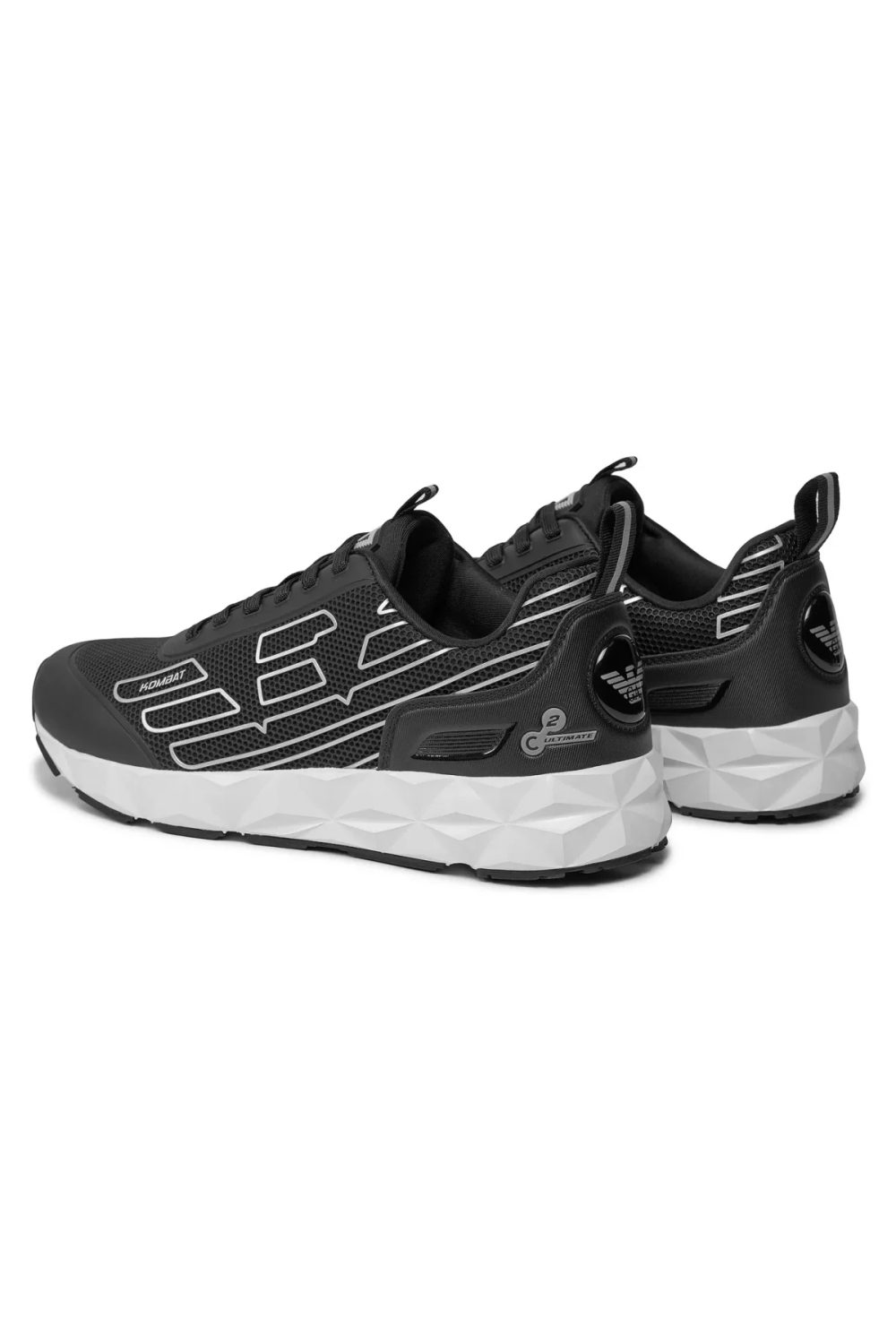 Παπούτσια Ανδρικά Emporio Armani Sneakers EA7 X8X154 XK357 - K716 Black/Silver - Image 2