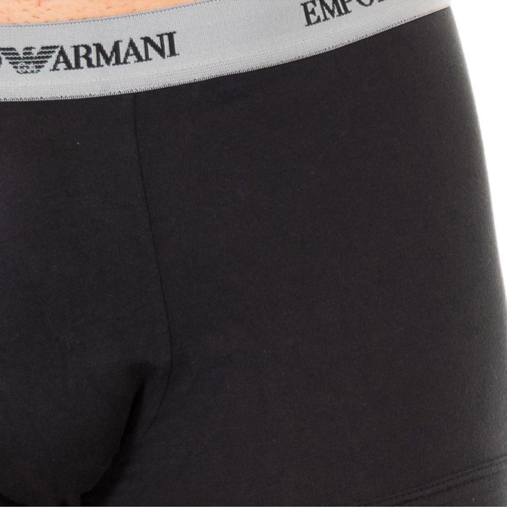 Ανδρικά Μποξεράκια Emporio Armani Endurance 2Pack - Black - Image 4