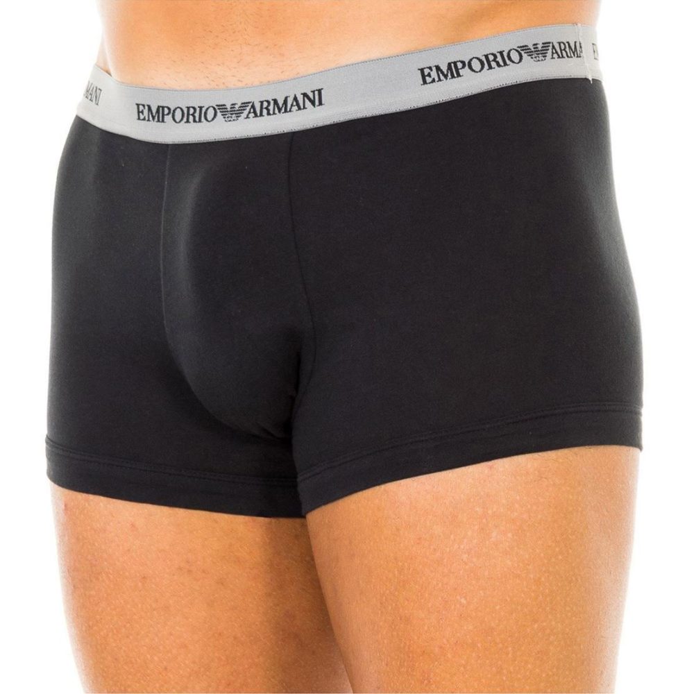 Ανδρικά Μποξεράκια Emporio Armani Endurance 2Pack - Black - Image 3