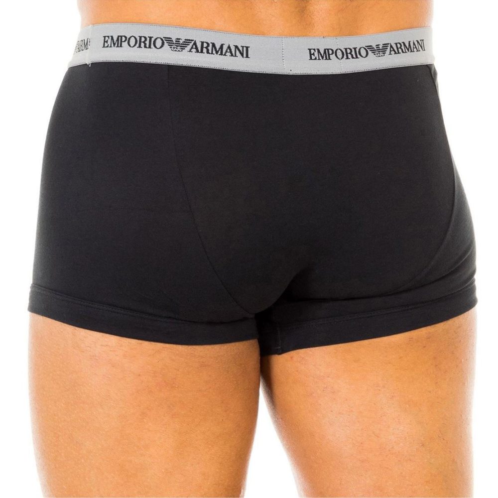 Ανδρικά Μποξεράκια Emporio Armani Endurance 2Pack - Black - Image 2