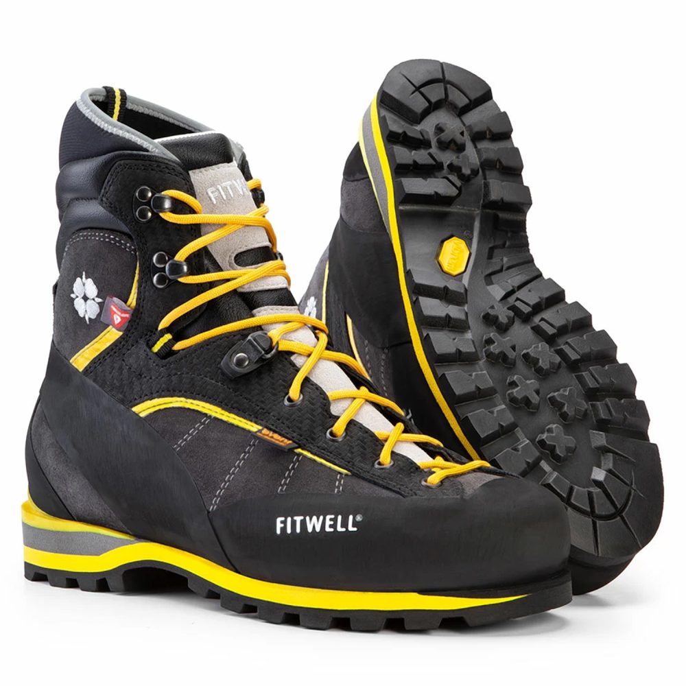 Άρβυλα Fitwell | Big Wall Rock Winter - Anthracite/Yellow - Image 2