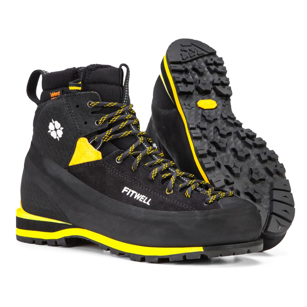 Μποτάκια Fitwell Hero - Black/Yellow - Image 2