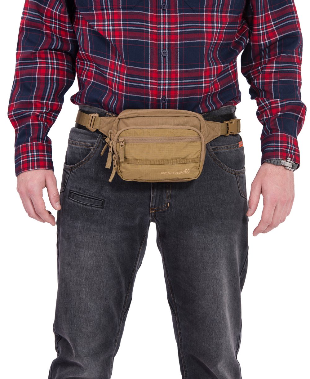 Τσαντάκι Pentagon | Protean Waist Bag – Coyote - Image 2