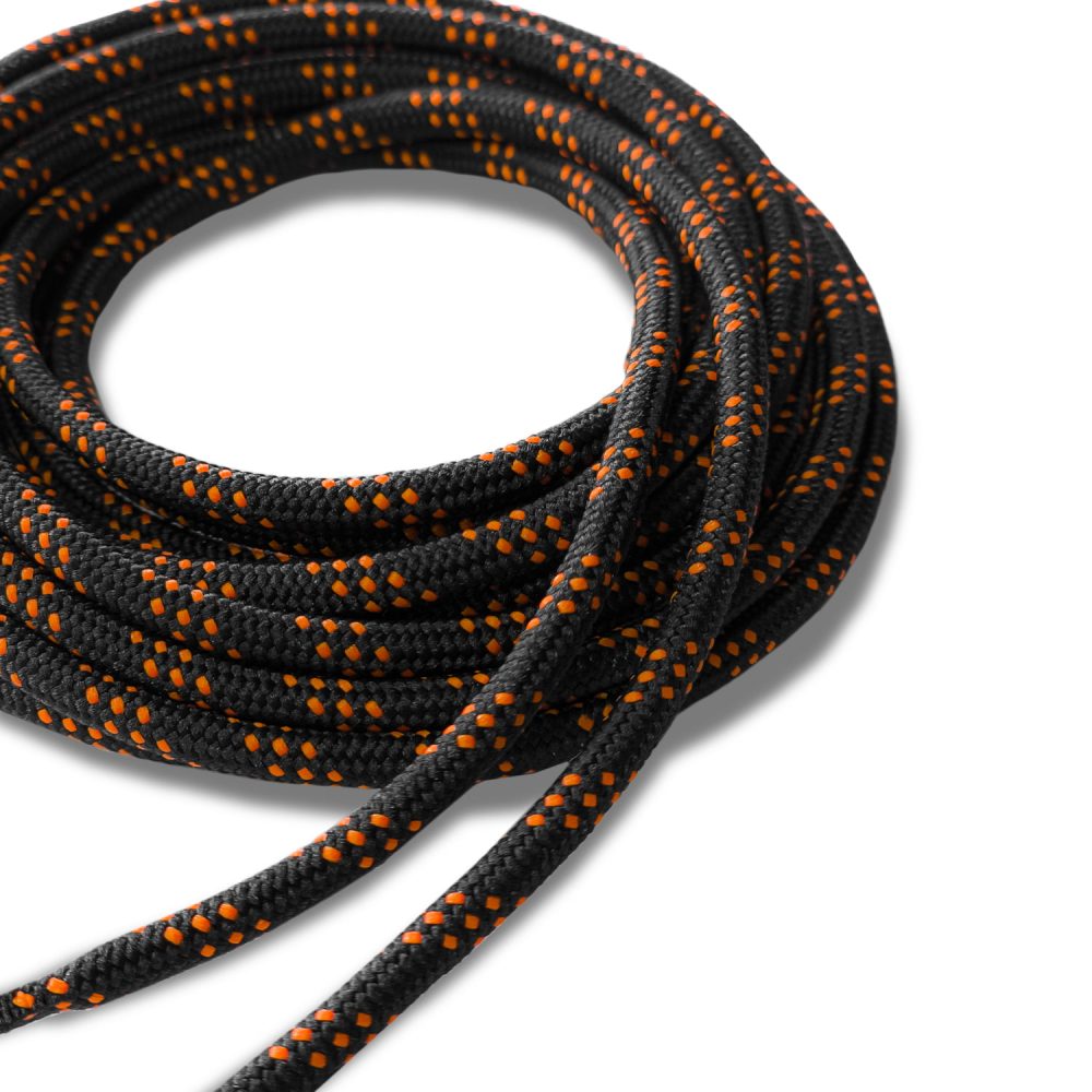 Κορδόνια Kostyle | Trekking laces 180 cm - black/orange - Image 4