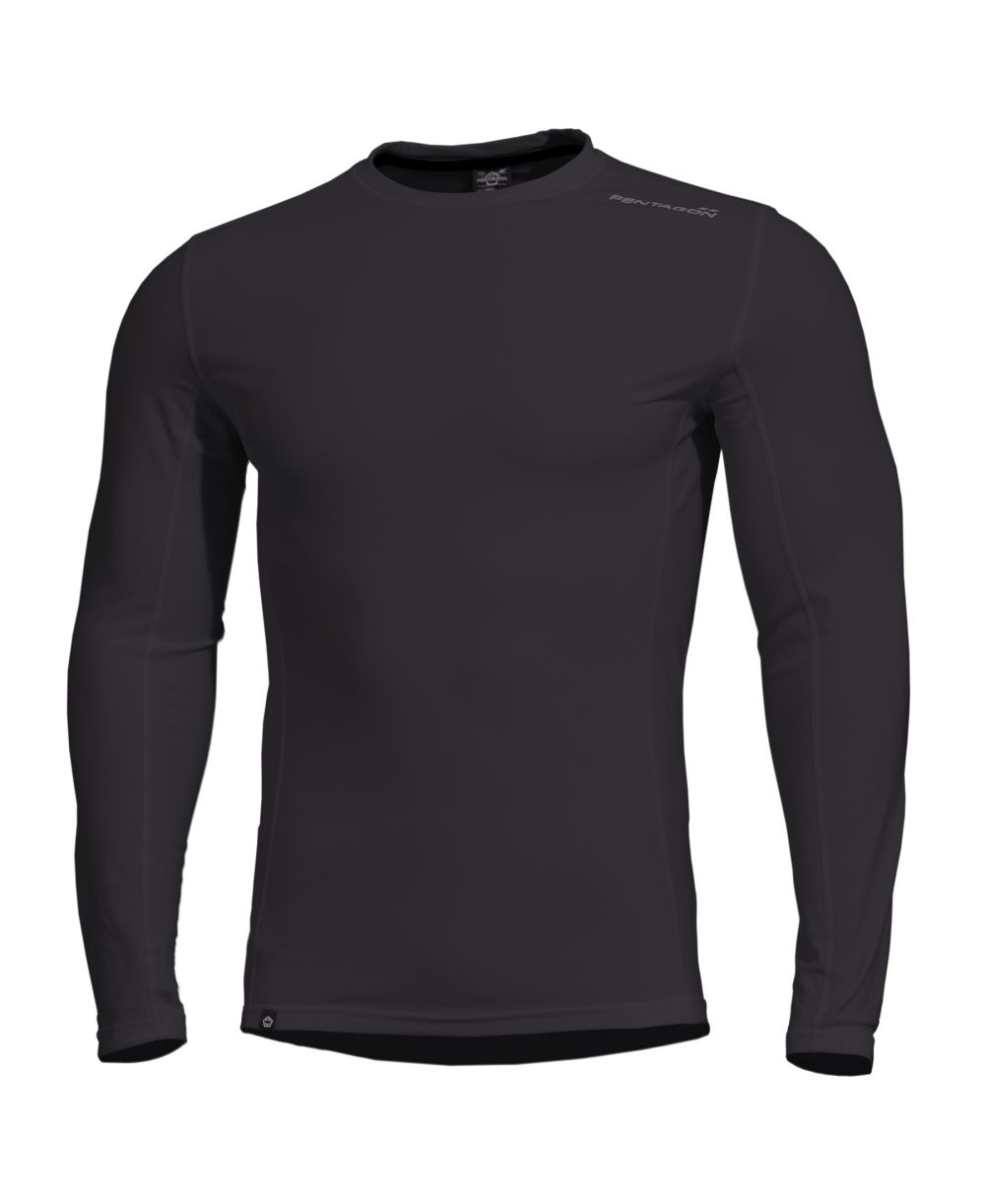 Ισοθερμική Μπολούζα Pentagon | Pindos Thermal Under Shirt 2.0 -  Black