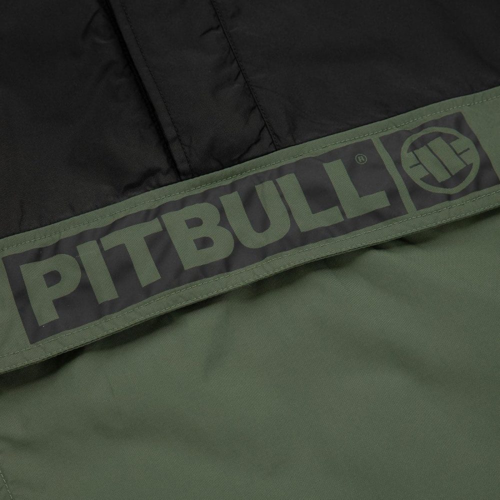 Μπουφάν Pitbull West Coast Kangaroo Jacket - Black/Olive - Image 8