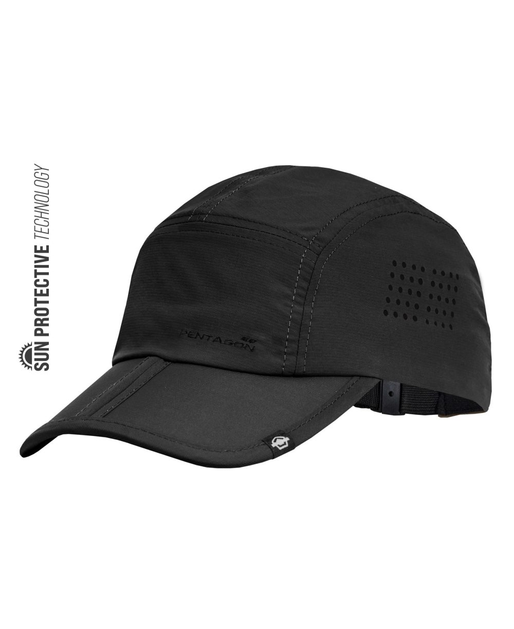 Αναδιπλούμενο Καπέλο Pentagon | Zakros Folding Cap - Black