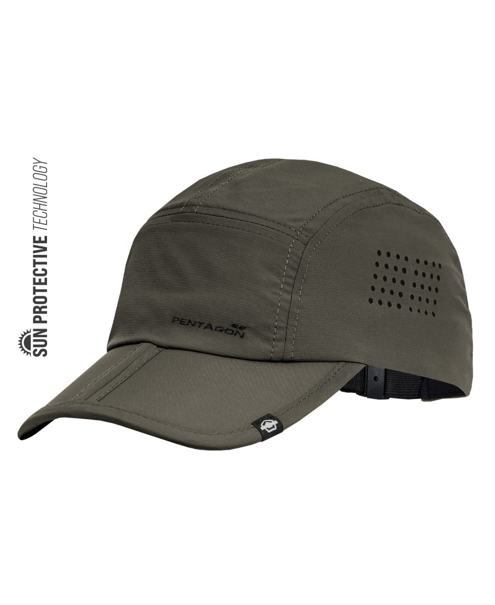 Αναδιπλούμενο Καπέλο Pentagon | Zakros Folding Cap - RAL7013