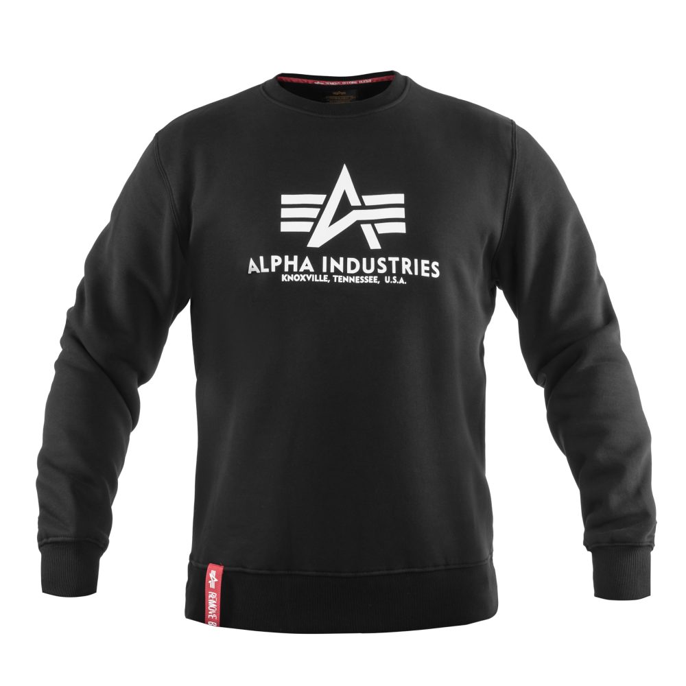 Μπλούζα Alpha Industries Basic Sweater - Black