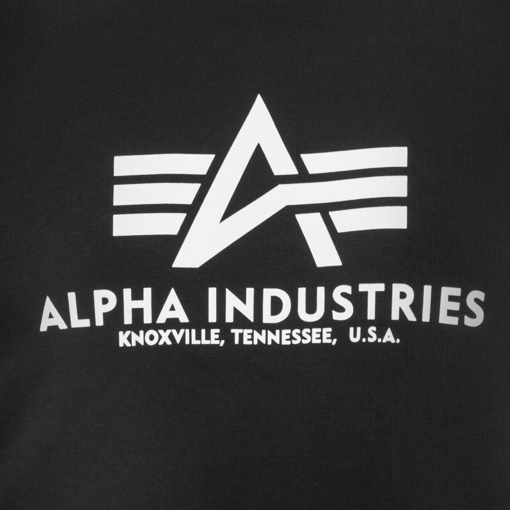 Μπλούζα Alpha Industries Basic Sweater - Black - Image 3