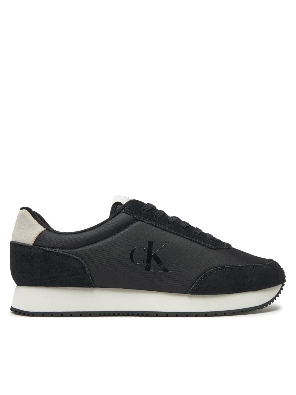 Παπούτσια Ανδρικά Calvin Klein Jeans Retro Runner - 0GM Black/Bright White - Image 4