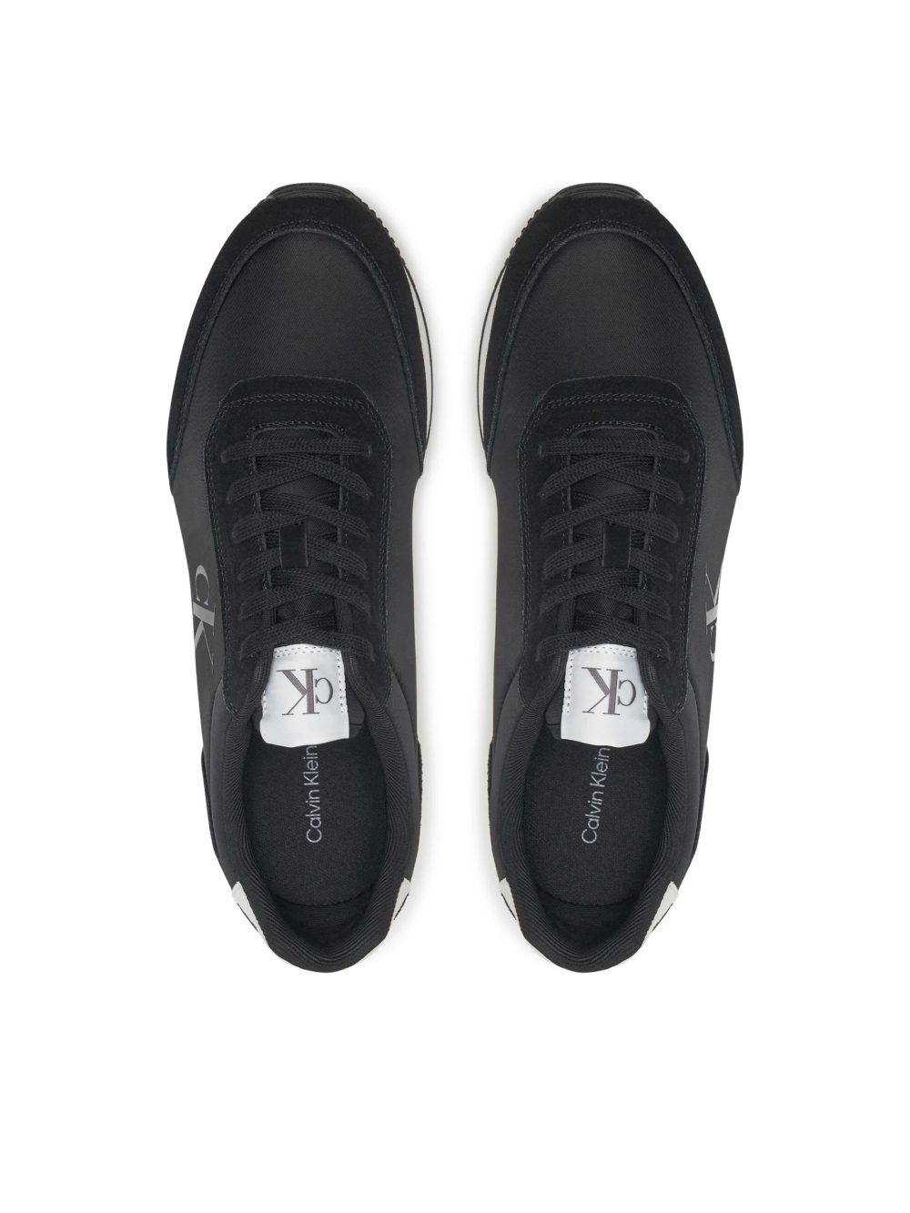 Παπούτσια Ανδρικά Calvin Klein Jeans Retro Runner - 0GM Black/Bright White - Image 6