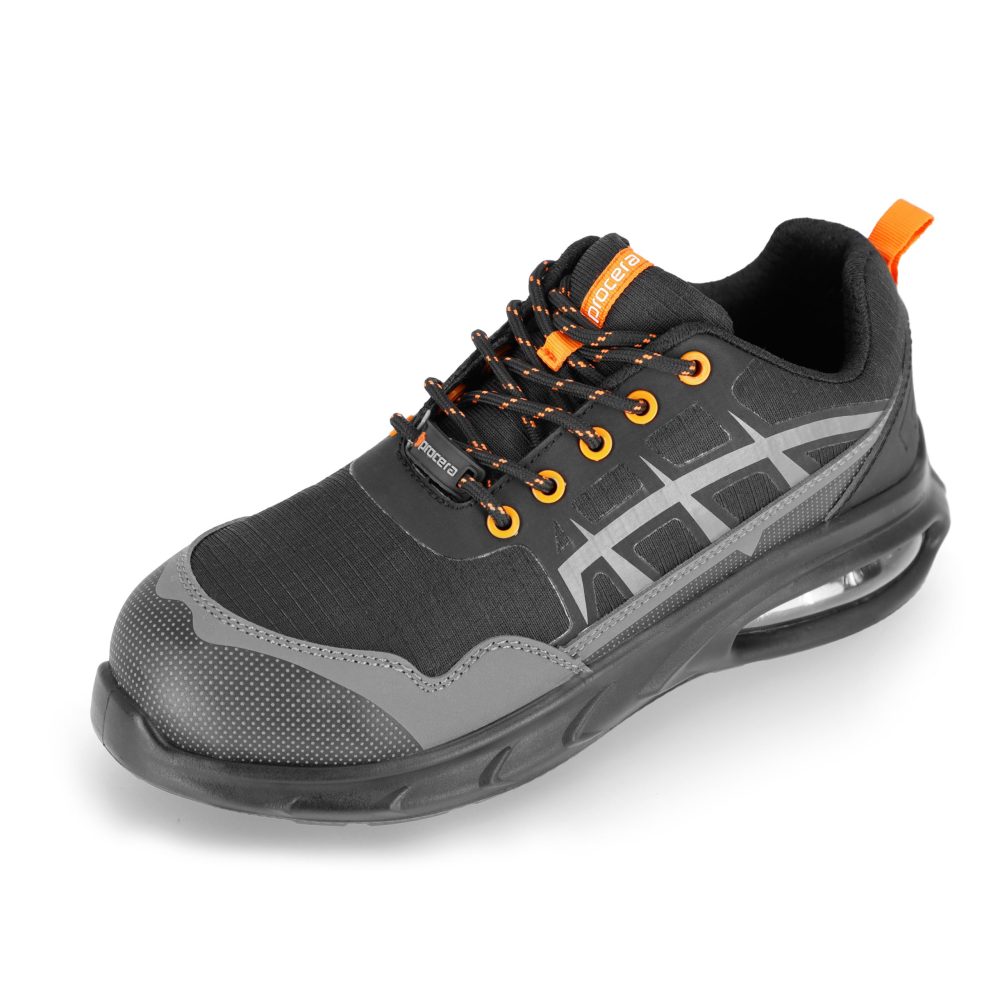 Παπούτσια Ασφαλείας/Εργασίας Procera | Texo-Air Edge SB SR FO - Black/Orange