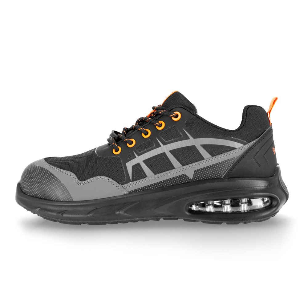 Παπούτσια Ασφαλείας/Εργασίας Procera | Texo-Air Edge SB SR FO - Black/Orange - Image 3