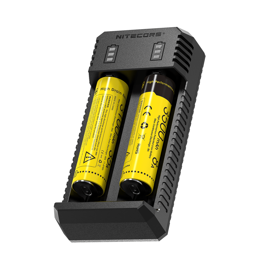 Φορτιστής 2 Θέσεων Nitecore | UI2 - Black - Image 2