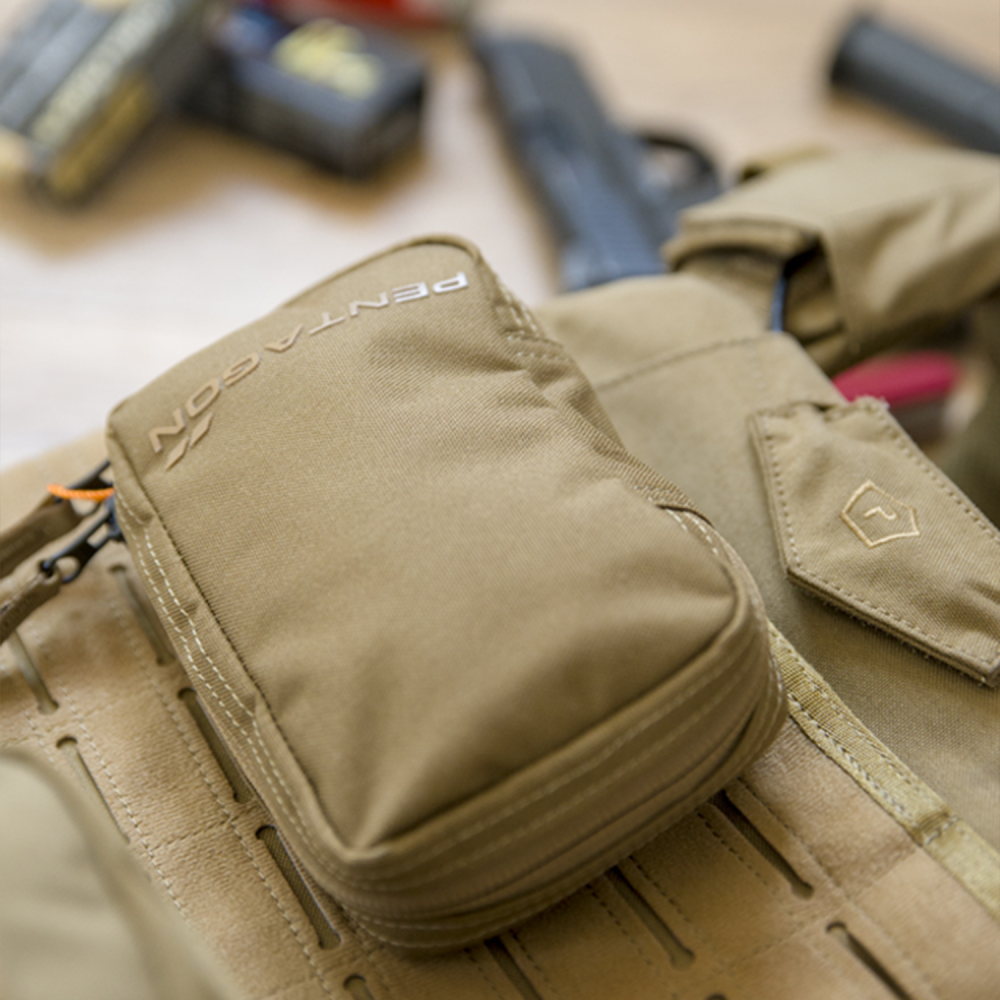 Pentagon Kyvos Molle Pouch - Black - Image 4