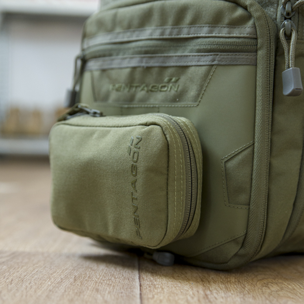 Pentagon Kyvos Molle Pouch - Black - Image 2